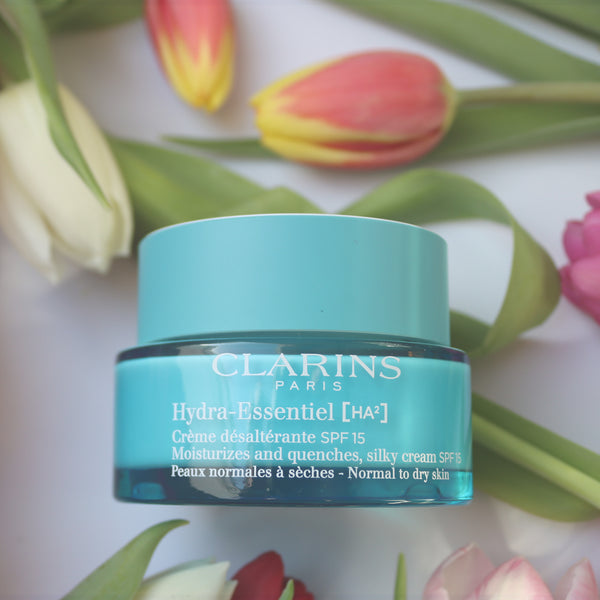 Clarins Hydra-Essentiel [HA²] Crème Entsalzung SPF 15 – Creme mit LSF 15 – 50 ml